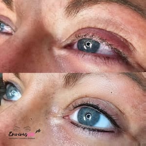 Eyeliner Tattoo result by Envious INK in Madisonville, KY