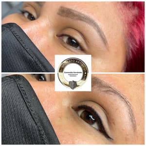 Eyeliner Tattoo result by Esmeralda PMU STUDIO in Richmond, VA