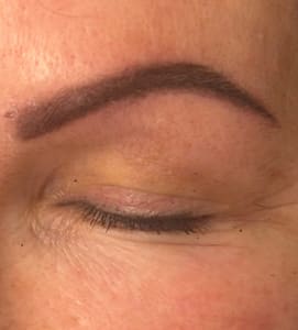 Eyeliner Tattoo result by Essence Permanent Makeup in Lynchburg, VA
