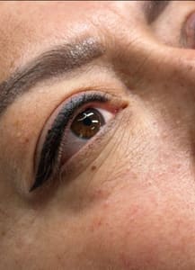 Eyeliner Tattoo result by Essential Lux Spa/Academy in Sandy, UT