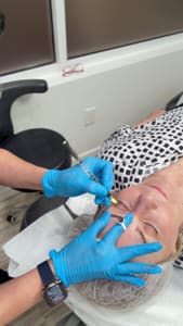 Eyeliner Tattoo result by Esther's Eyebrows in Naples, FL