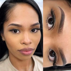 Eyeliner Tattoo result by Esthetically Carmen in Chicago, IL