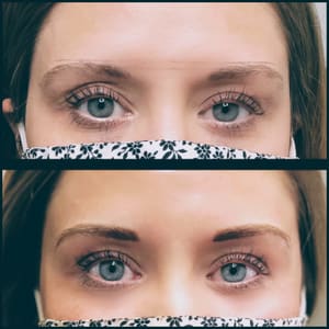 Eyeliner Tattoo result by Esthetics by Annette in Fargo, ND