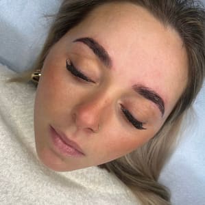 Eyeliner Tattoo result by Esthetics by Liz in Fayetteville, NY