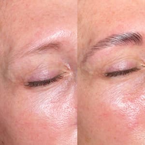 Eyeliner Tattoo result by Esthetics by Melanie in Oceanside, CA