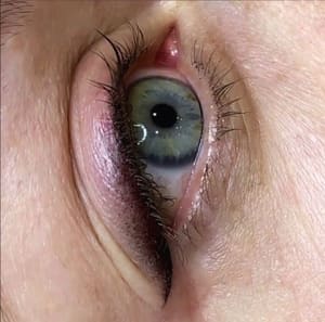 Eyeliner Tattoo result by Esthetics & Permanent MakeUp Studio in Rocklin, CA