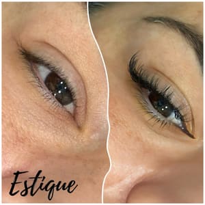 Eyeliner Tattoo result by Estique Spa & Lash Studio in Columbus, OH