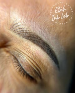 Eyeliner Tattoo result by Etched Ink Lab in Tukwila, WA