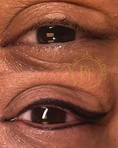 Eyeliner Tattoo result by European Aesthetic & Permanent Makeup Center in Leesburg, VA