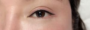Eyeliner Tattoo result by Eva Beauty Eyebrow Microblading in Hacienda Heights, CA