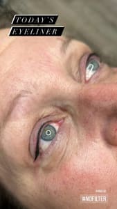 Eyeliner Tattoo result by Everlasting Beauty by Natachia in Farmingdale, NJ