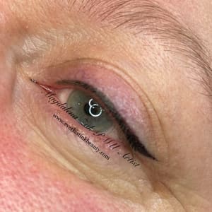 Eyeliner Tattoo result by EverlastInk Beauty, Inc. in Copiague, NY