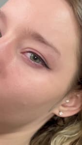 Eyeliner Tattoo result by Eye Candi in Cary, NC