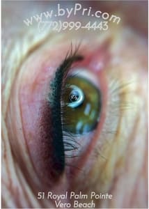 Eyeliner Tattoo result by Eyebrow Microblading By Pri in Vero Beach, FL