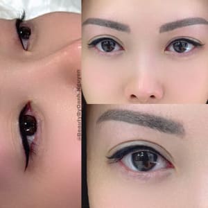 Eyeliner Tattoo result by Eyebrow Permanent Make-Up & Tattoo in Sacramento, CA