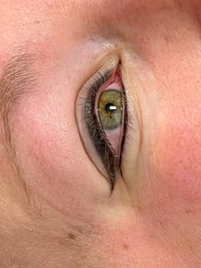 Eyeliner Tattoo result by Eyebrow Permanent Make-Up & Tattoo in Sacramento, CA