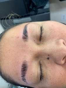 Eyeliner Tattoo result by Eyebrow threading and Permanent Makeup in Manassas, VA