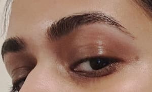 Eyeliner Tattoo result by Eyebrow threading and waxing salon broadway Shanti Threading Salon Capitol Hill in Seattle, WA