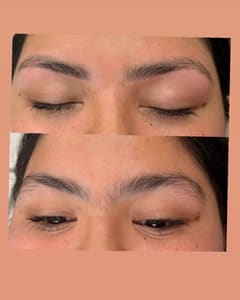 Eyeliner Tattoo result by Eyebrow Threading by Athour in Modesto, CA
