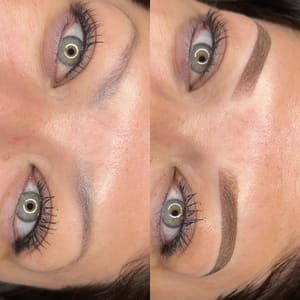 Eyeliner Tattoo result by Eyebrows By Jess in Fresno, CA
