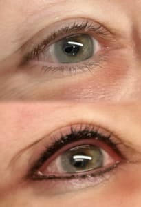 Eyeliner Tattoo result by EyelashYou LLC in Madison, AL