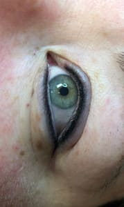 Eyeliner Tattoo result by Fabulous Faces by Rachel in Humble, TX