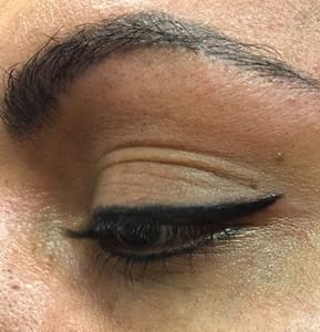 Eyeliner Tattoo result by Fabulously Flawless Permanent Cosmetics and Aesthetics in Raleigh, NC