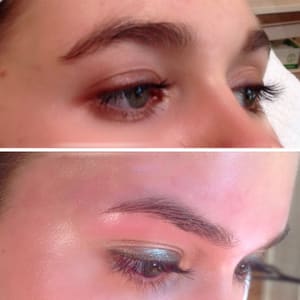 Eyeliner Tattoo result by Face ArtWerx in Asheville, NC