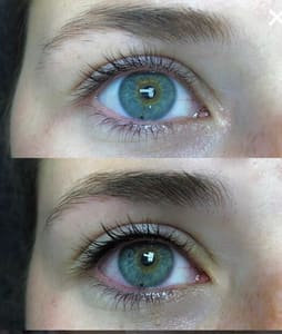 Eyeliner Tattoo result by Face ArtWerx in Asheville, NC