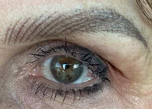 Eyeliner Tattoo result by Face By Jen Win in Monterey, CA