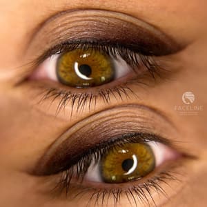 Eyeliner Tattoo result by Faceline PMU in Hallandale Beach, FL