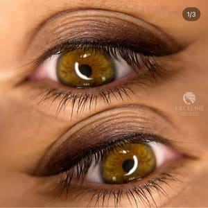 Eyeliner Tattoo result by Faceline PMU in Hallandale Beach, FL