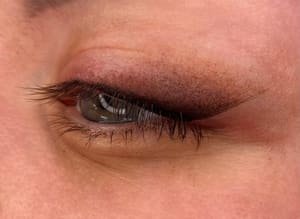 Eyeliner Tattoo result by Facetuningstudio in Houston, TX