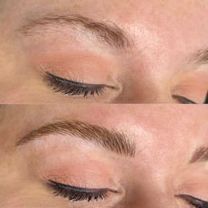 Eyeliner Tattoo result by Facial Artistry by Kayleigh Vaughn in San Antonio, TX