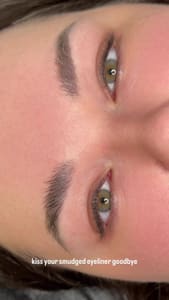 Eyeliner Tattoo result by Fairfield Beauty Lounge in Fairfield, CT