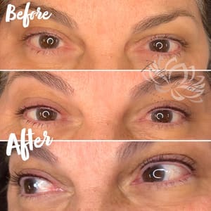 Eyeliner Tattoo result by Faithfully INKed in Memphis, TN