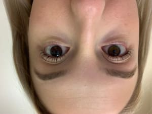 Eyeliner Tattoo result by Feather Lash & Wax in Janesville, WI