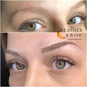 Eyeliner Tattoo result by Feather & Wink Micropigmentation in Alpharetta, GA
