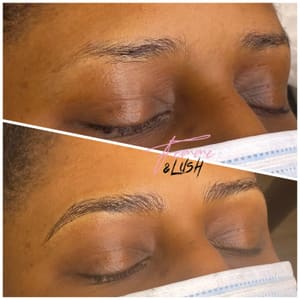Eyeliner Tattoo result by Femme and Lush in Houston, TX