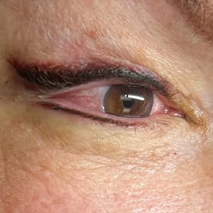 Eyeliner Tattoo result by Femme in Ink in Bristol, PA
