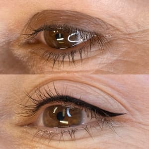 Eyeliner Tattoo result by Fernanda Fernandes PMU Permanent Make Up and beauty care in Katy, TX