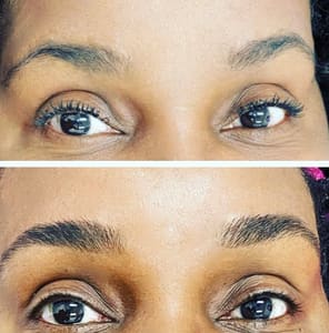 Eyeliner Tattoo result by Fernanda Groba Beauty Salon Studio in Deerfield Beach, FL