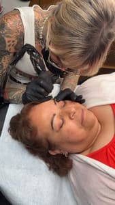 Eyeliner Tattoo result by Fiction Cosmetic Tattooing in Los Angeles, CA