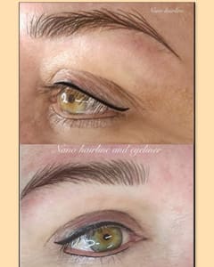 Eyeliner Tattoo result by Fine Lines & Hair designs in Hamilton, MT