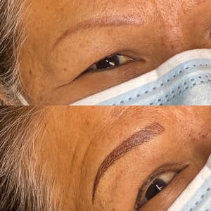 Eyeliner Tattoo result by Fine Lines Ink in Aztec, NM