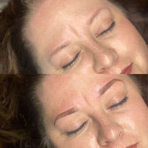 Eyeliner Tattoo result by Fine Lines Ink in Aztec, NM