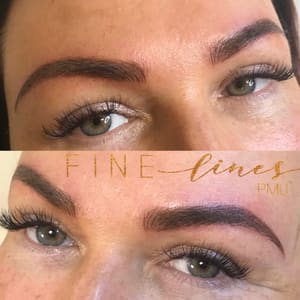 Eyeliner Tattoo result by Fine Lines Permanent Cosmetics in Vancouver, WA