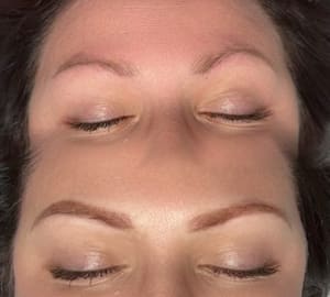 Eyeliner Tattoo result by Flawed to Perfection Beauty Studio - Waco Full Body Waxing for Men and Women + Permanent Brows in Waco, TX