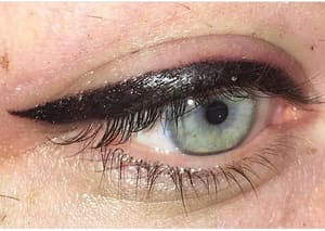 Eyeliner Tattoo result by Flawless Permanent Makeup By Elsa- Staten Island in Staten Island, NY