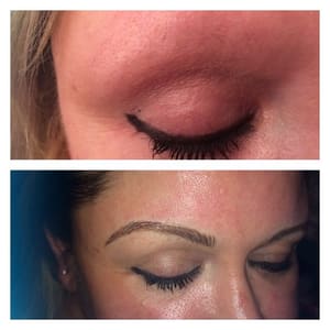 Eyeliner Tattoo result by Flirt Aesthetics in San Diego, CA
